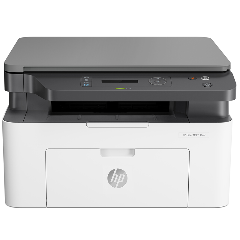 惠普（HP）Laser MFP 136nw 黑白激光多功能一体机